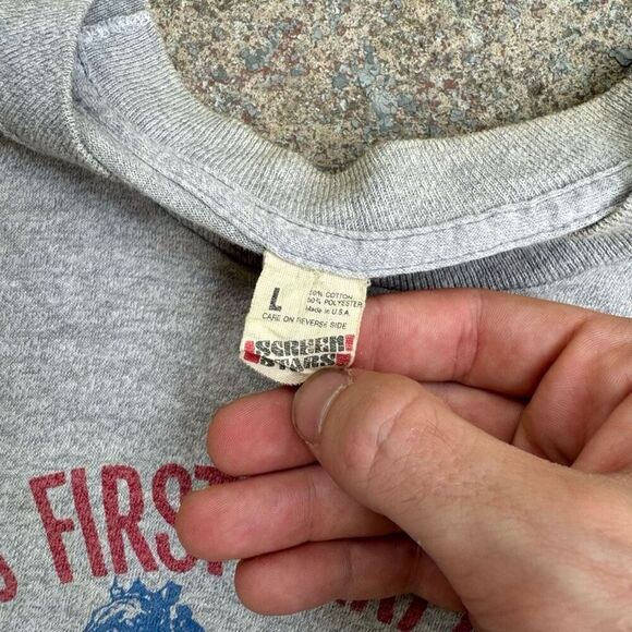 80’s Oklahoma Pari-Mutel Track Single Stitch Vintage Shirt - Picture 2 of 5